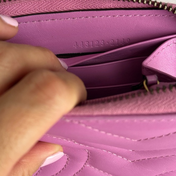 Gucci marmont candy pink wallet - Picture 2 of 9